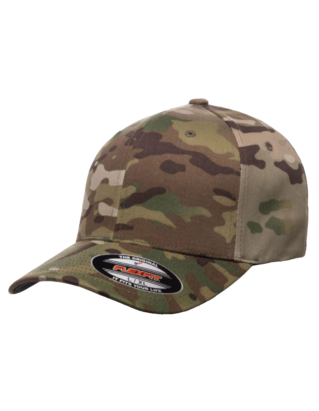 Keps Yupoong Multicam Baseball Flexfit – produktbild 1