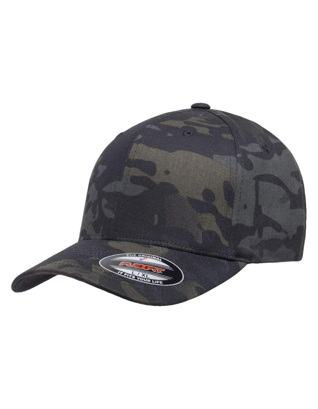 Keps Yupoong Multicam Baseball Flexfit – produktbild 2