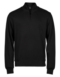 Tee Jays Ribbed Interlock Half Zip 5506
