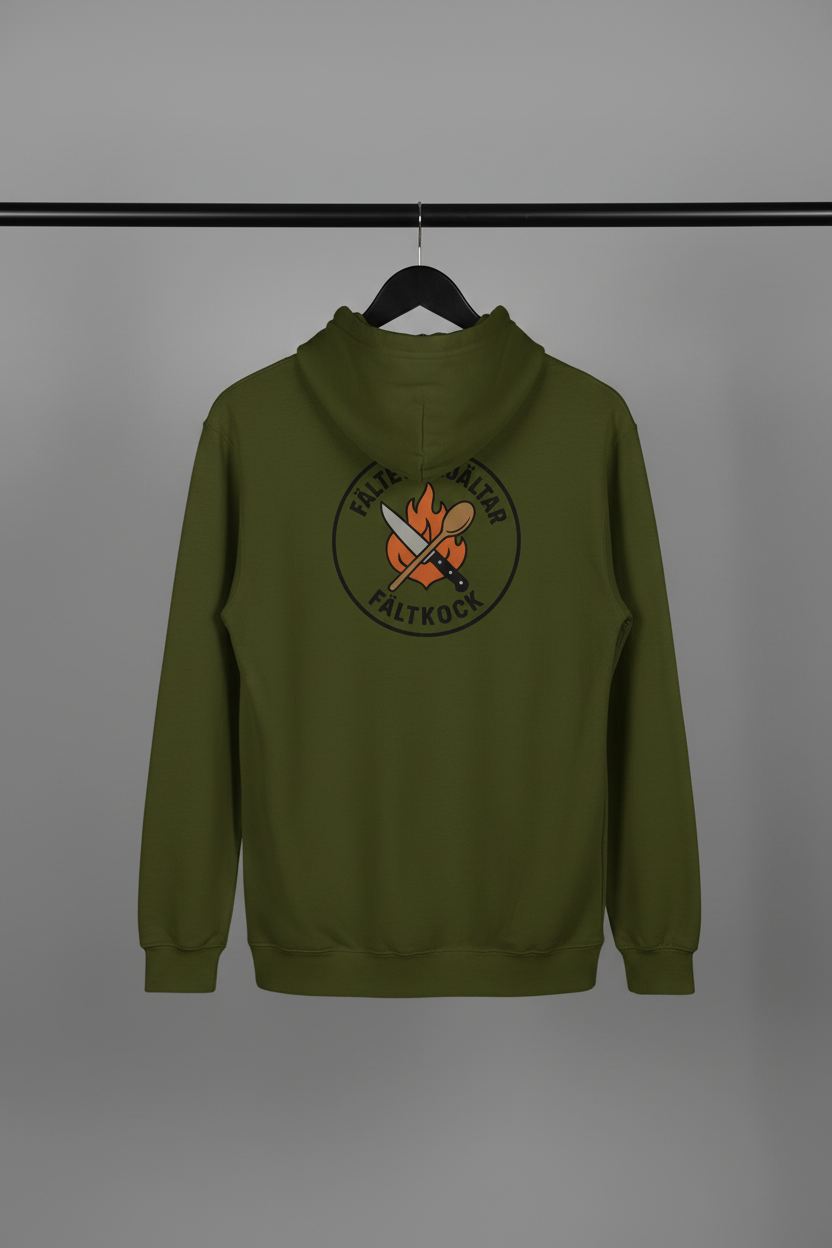 Hoodie Fältkock Fältets Hjältar på galge