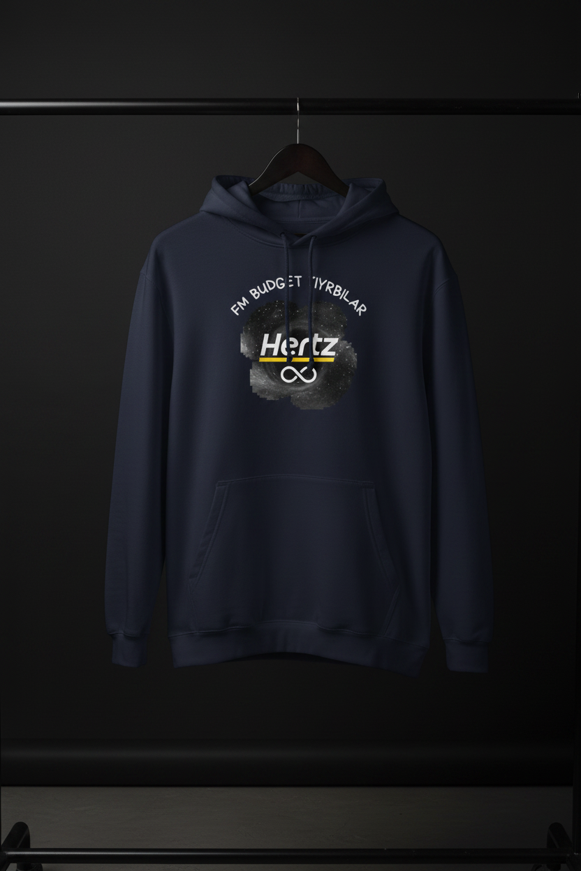 Hoodie Hyrbil på galge