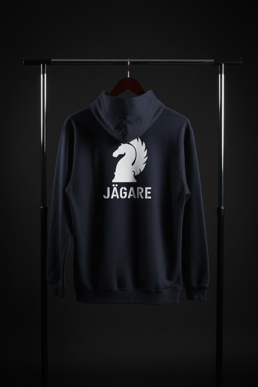 Hoodie Jägare på galge