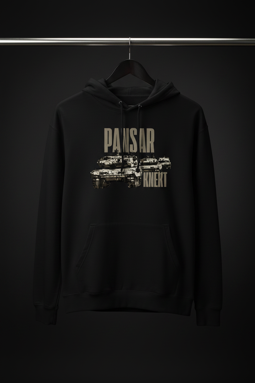 Hoodie Pansarknekt på galge
