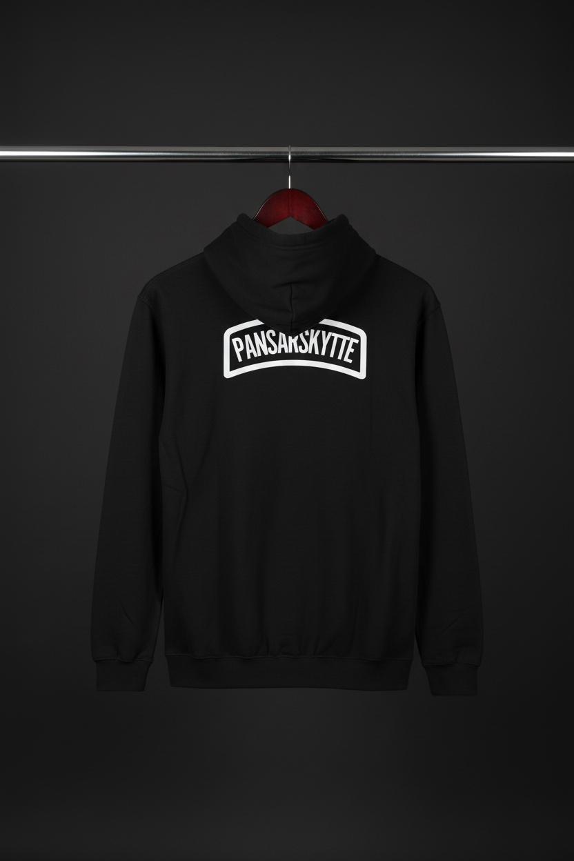 Hoodie Pansarskytte på galge