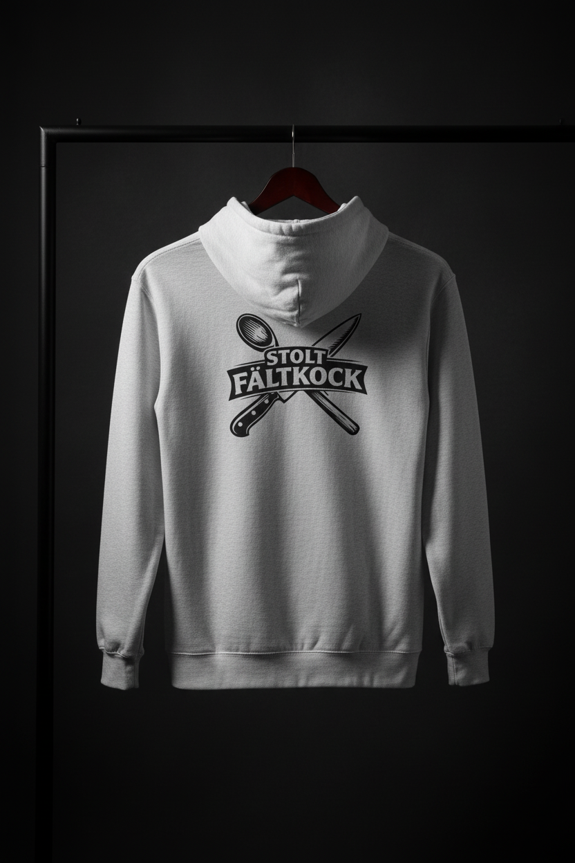 Hoodie Stolt Fältkock på galge