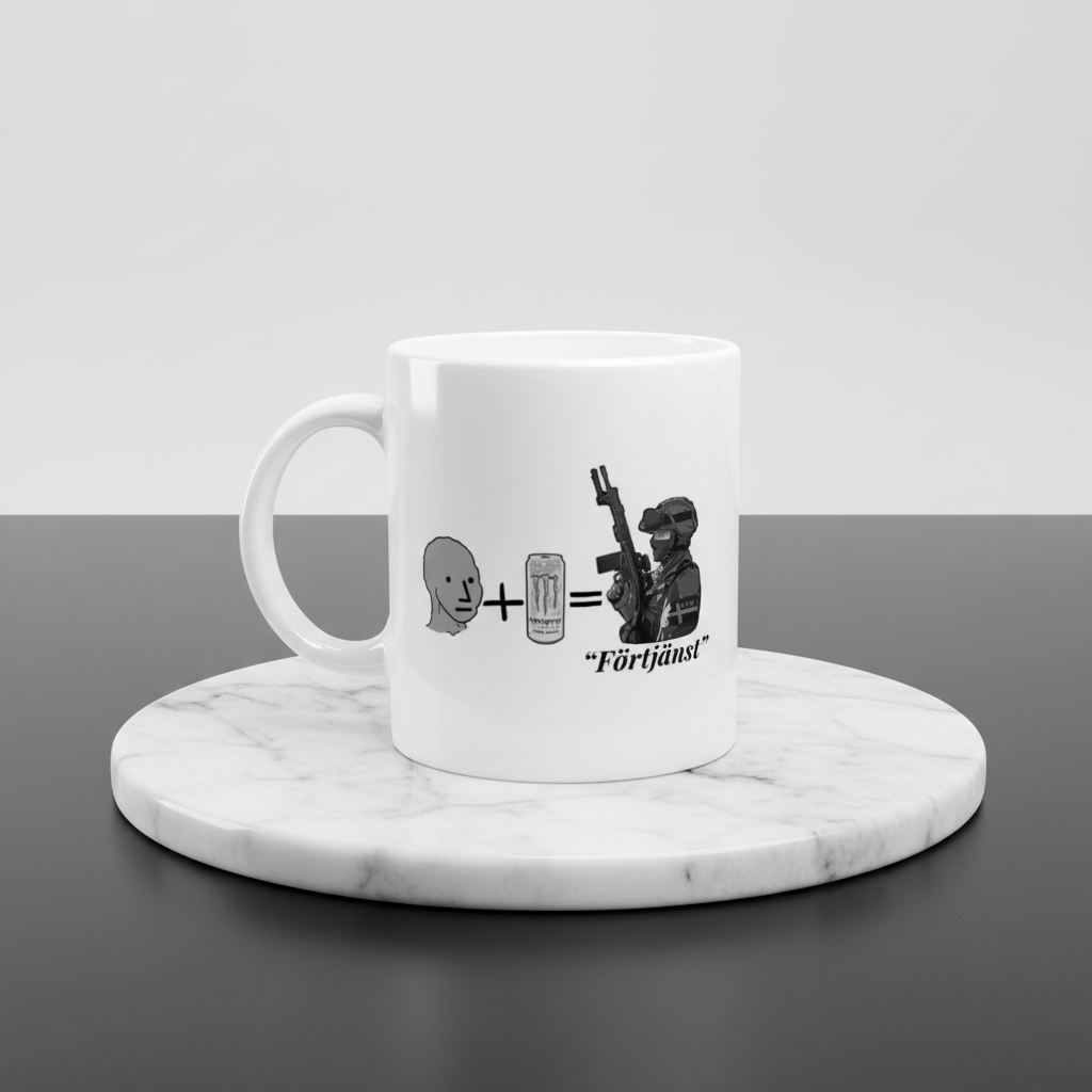 Kaffemugg - Förtjänst studiofoto