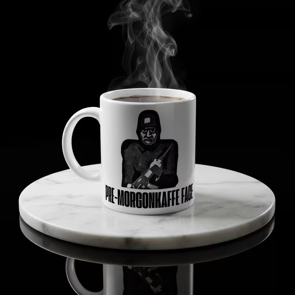 Kaffemugg - Pre-Morgonkaffe Face