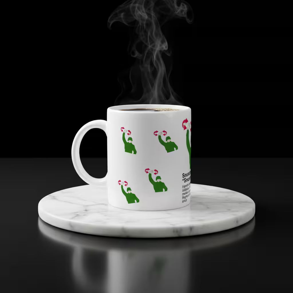 Kaffemugg - Snustecken