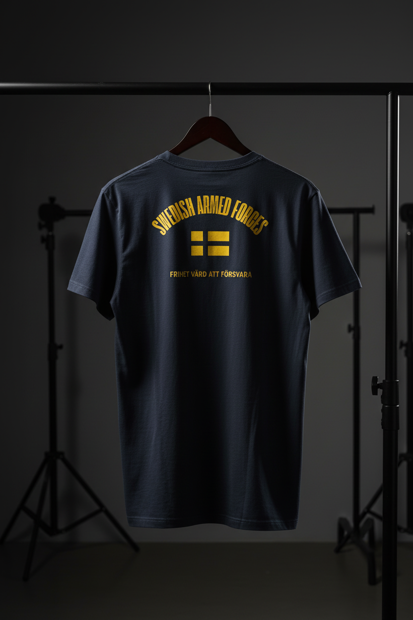 T-shirt Frihet Värd Att Försvara på galge